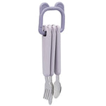 The Cotton Cloud Sztućce dziecięce Lilac
