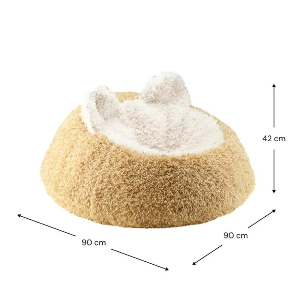 Wigiwama Pufa dziecięca miękka Yeti Beanbag Honey