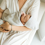 Yarnami by Poofi Zestaw merino Cozy dla niemowlaka beżowo-szary