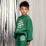 Mini Rodini Bluza dziecięca Travel agency Green
