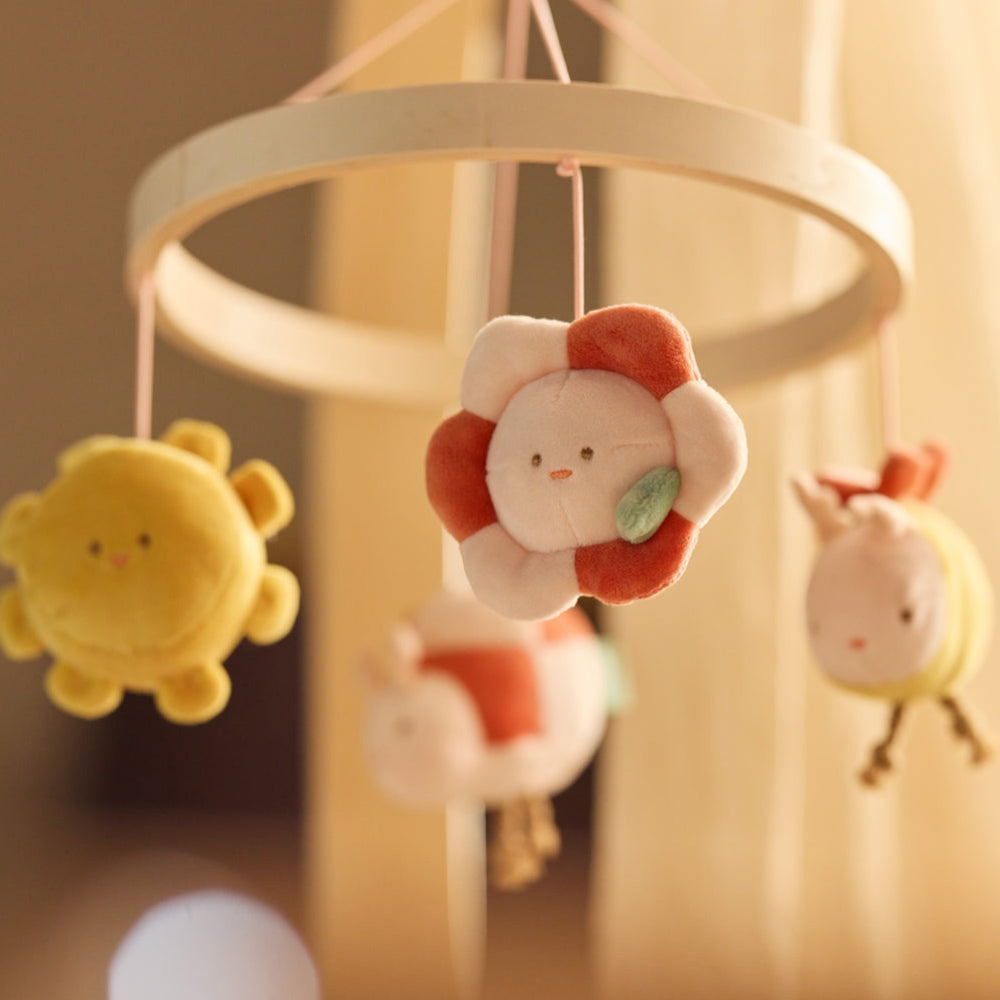 Jollein Karuzelka do łóżeczka dla niemowlaka Pretty Picnic