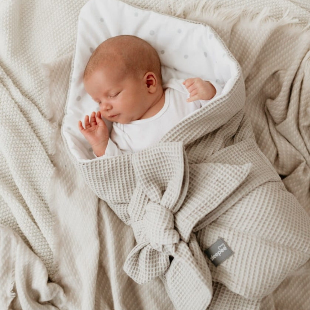Sleepee Rożek niemowlęcy Wafelek Beż