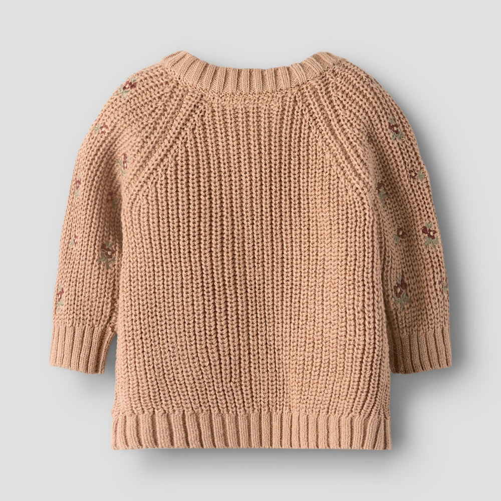 Lil’ Atelier Sweterek niemowlęcy dla dziewczynki Roebuck NBFEMLEN