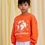 Mini Rodini Bluza dziecięca society Red
