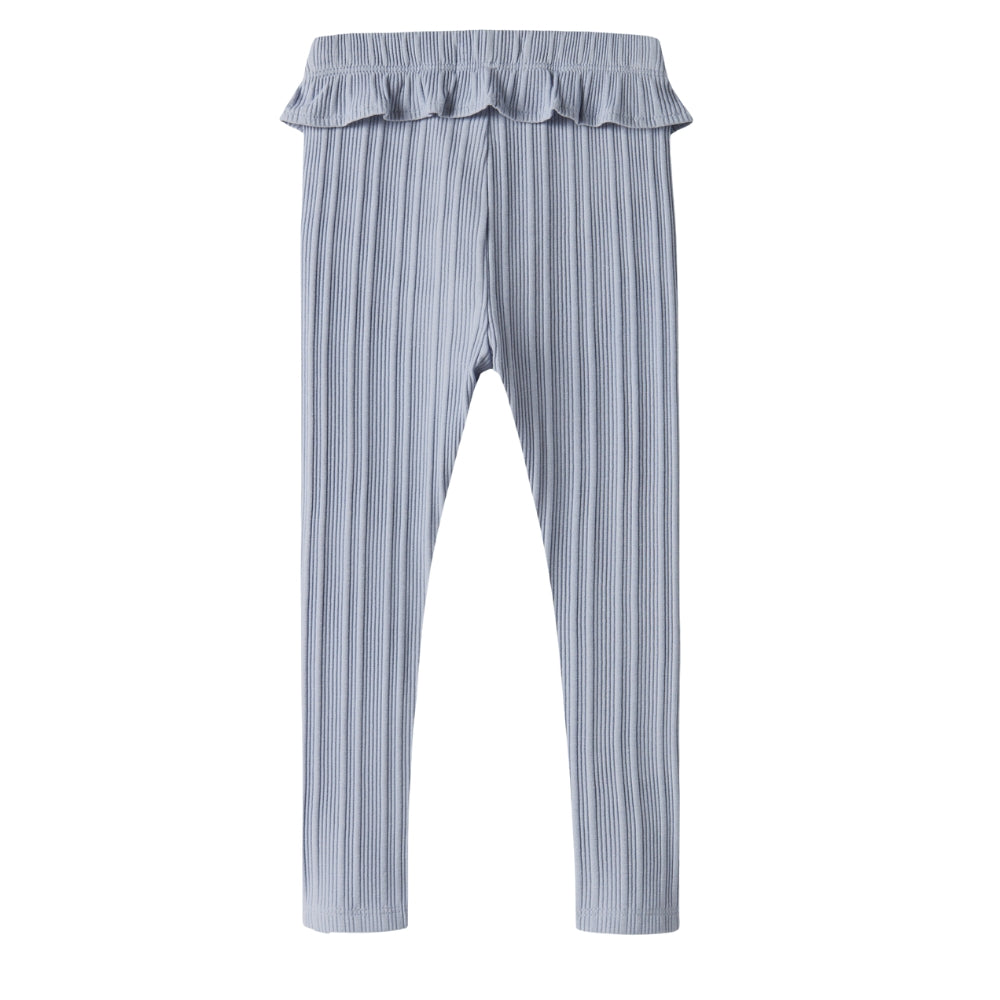 Lil’ Atelier Legginsy dziecięce dla dziewczynki Zen Blue NMFTANSY