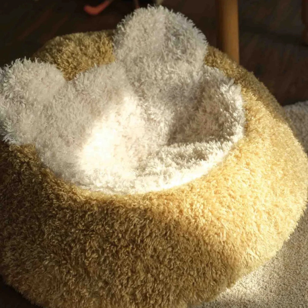 Wigiwama Pufa dziecięca miękka Yeti Beanbag Honey