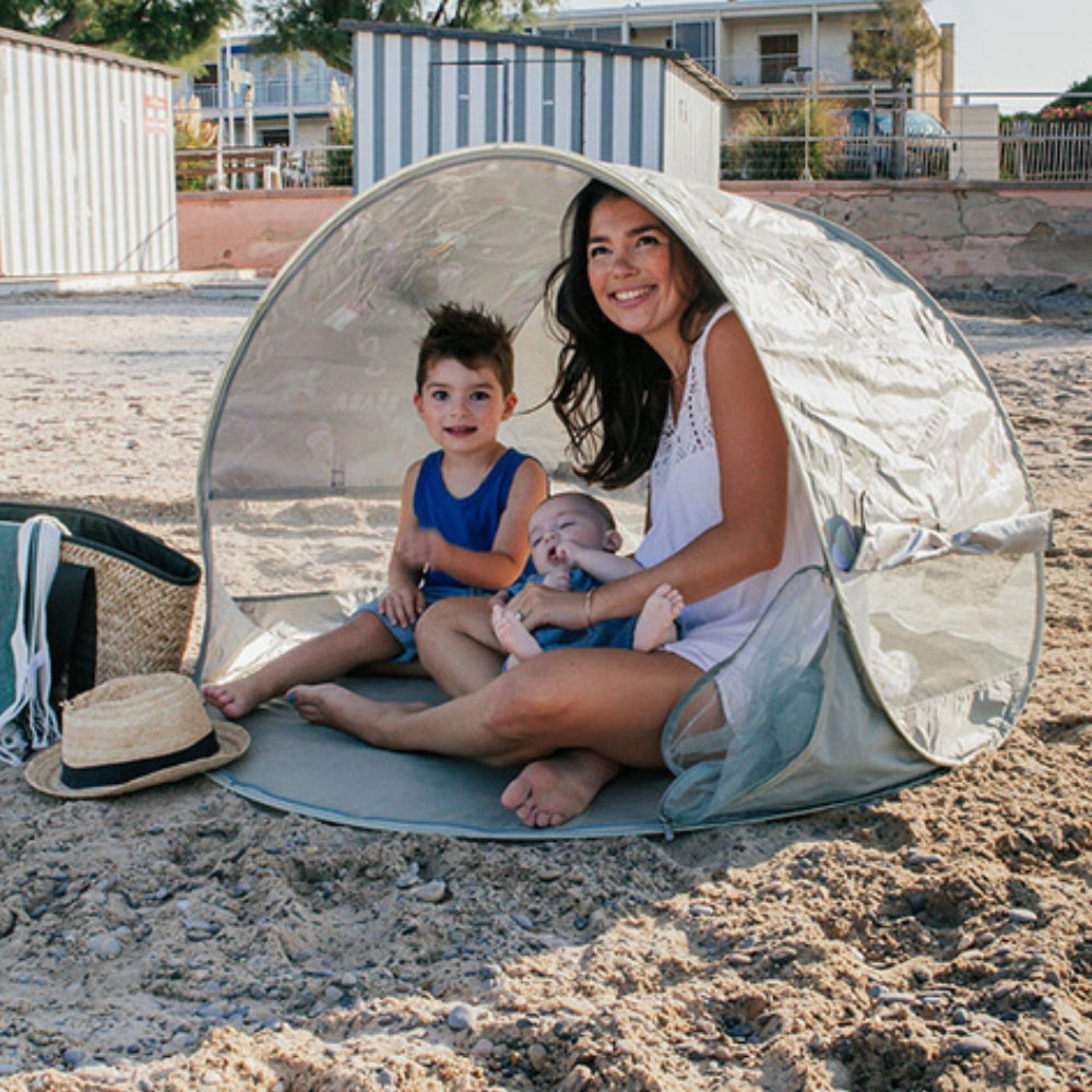 Beaba Namiot plażowy dla dzieci Breezy ochrona UV UPF 50+ Lichen