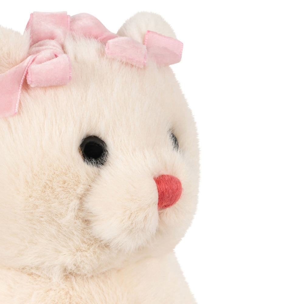 Konges Slojd Kapcie dziecięce Kitty Off White