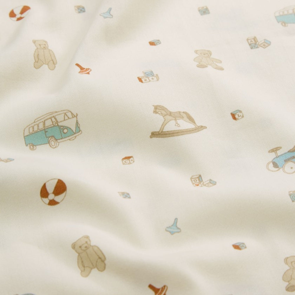 Cam Cam Copenhagen Poszewki na pościel dziecięcą 70x100 Vintage Toys