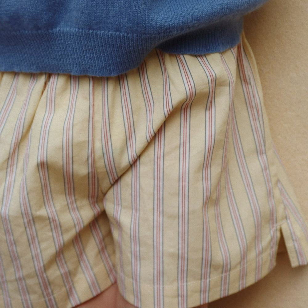 Konges Slojd Krótkie spodenki dziecięce Azur Soleil/Bleu/Basil Stripe 3-pak
