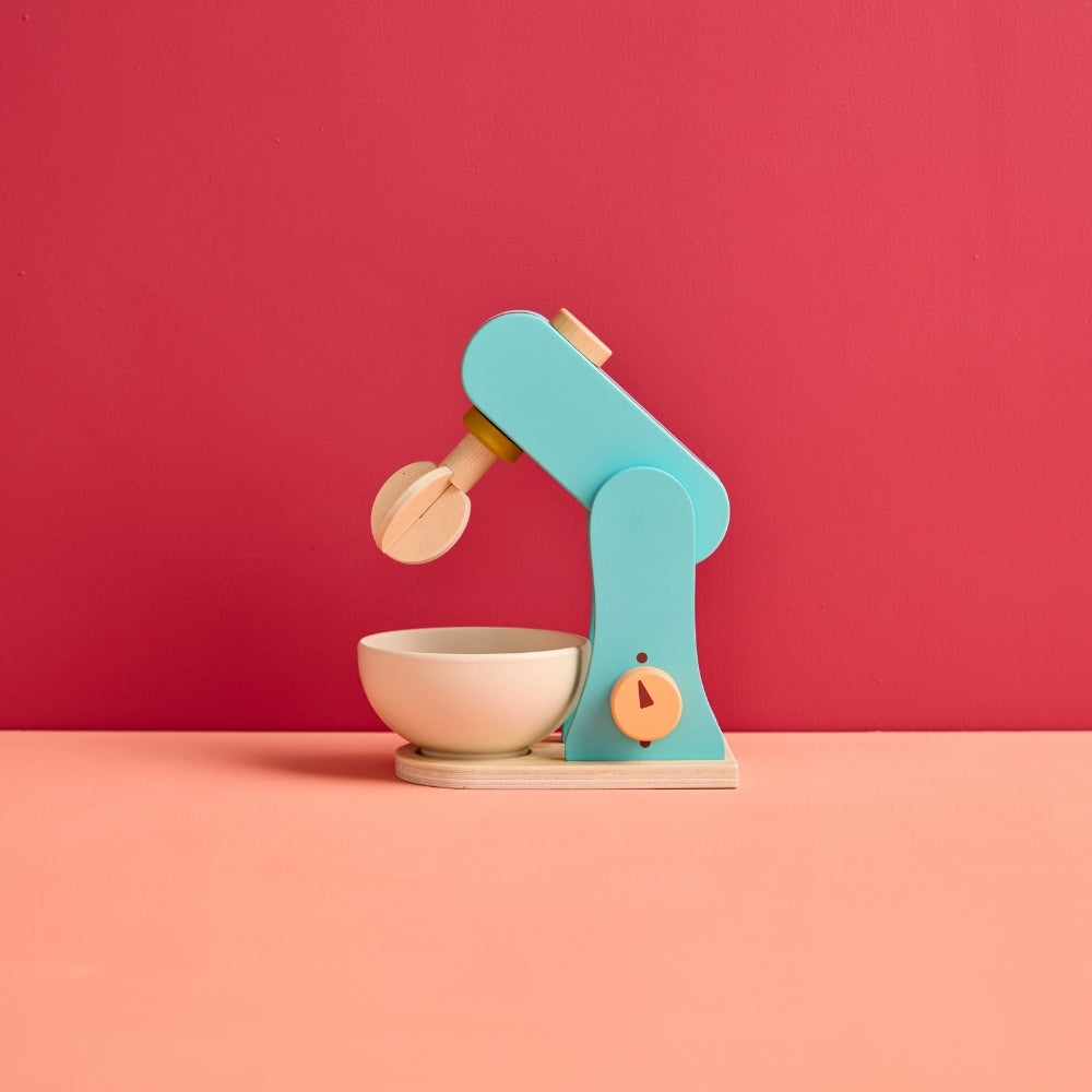 Kid’s Concept Drewniany mikser stojący niebieski