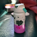 The Cotton Cloud Bidon dziecięcy ze stali nierdzewnej Veggie Pals 420ml