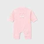 Mayoral Piżamka dla niemowlaka bez stópek Baby Pink