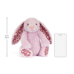 Jellycat Przytulanka Króliczek LUX Liliowy z Kwiecistymi Uszami 31 cm