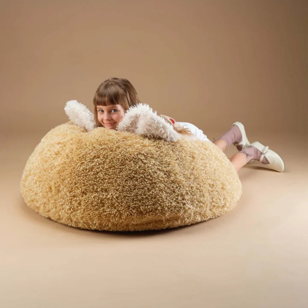 Wigiwama Pufa dziecięca miękka Yeti Beanbag Honey
