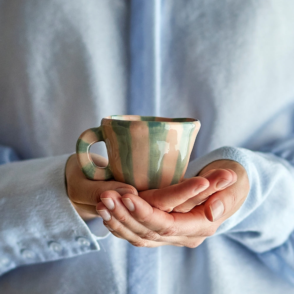 Bloomingville Kubek z kamionki mały Nini Multi