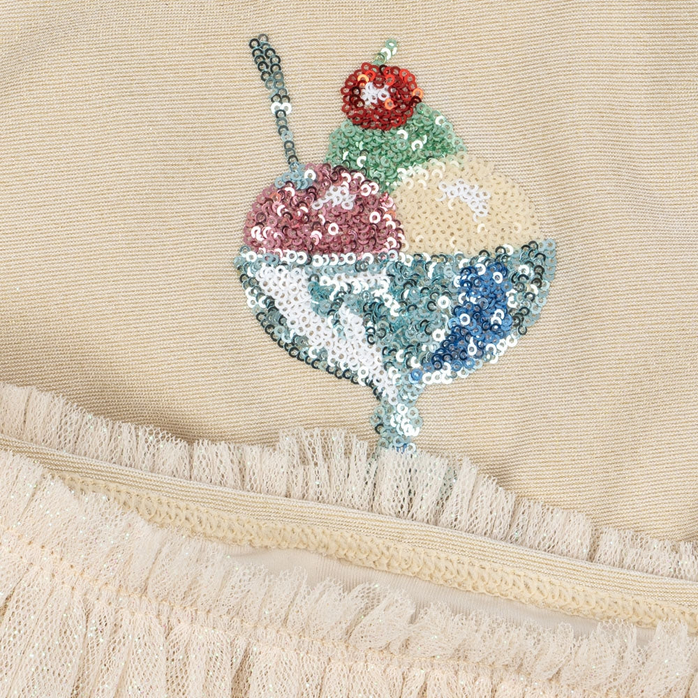 Konges Slojd Strój kąpielowy dla dziewczynki dwuczęściowy Amandine Rosewater