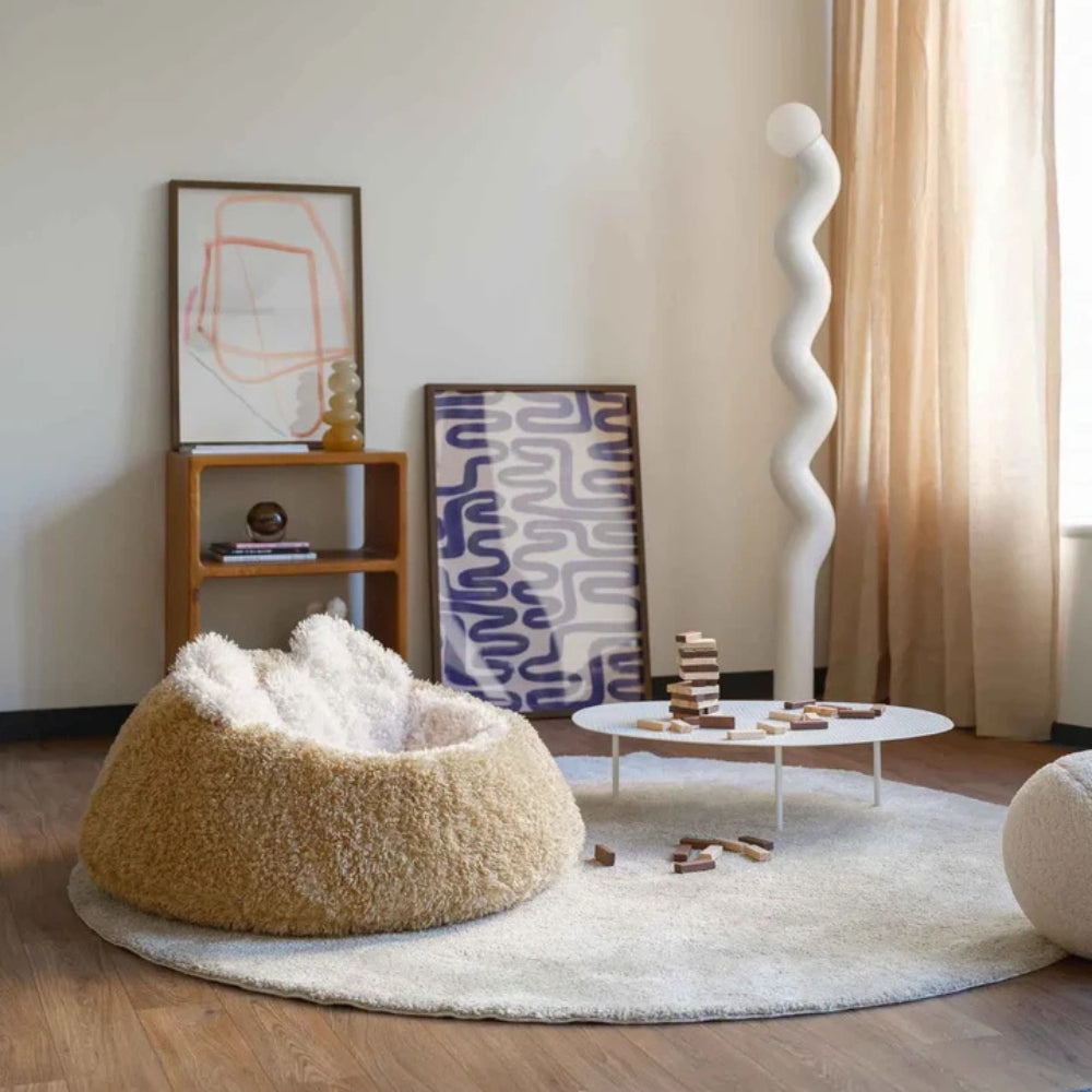 Wigiwama Pufa dziecięca miękka Yeti Beanbag Honey