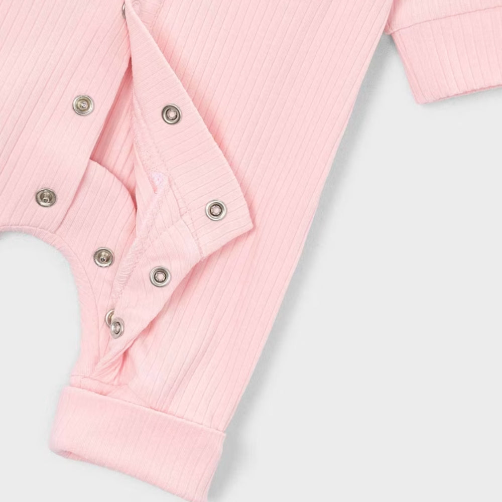 Mayoral Piżamka dla niemowlaka bez stópek Baby Pink