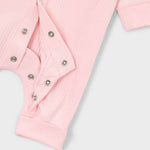 Mayoral Piżamka dla niemowlaka bez stópek Baby Pink