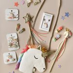 Rockahula Spinki do włosów dla dziewczynki Rainbow Shimmer Star