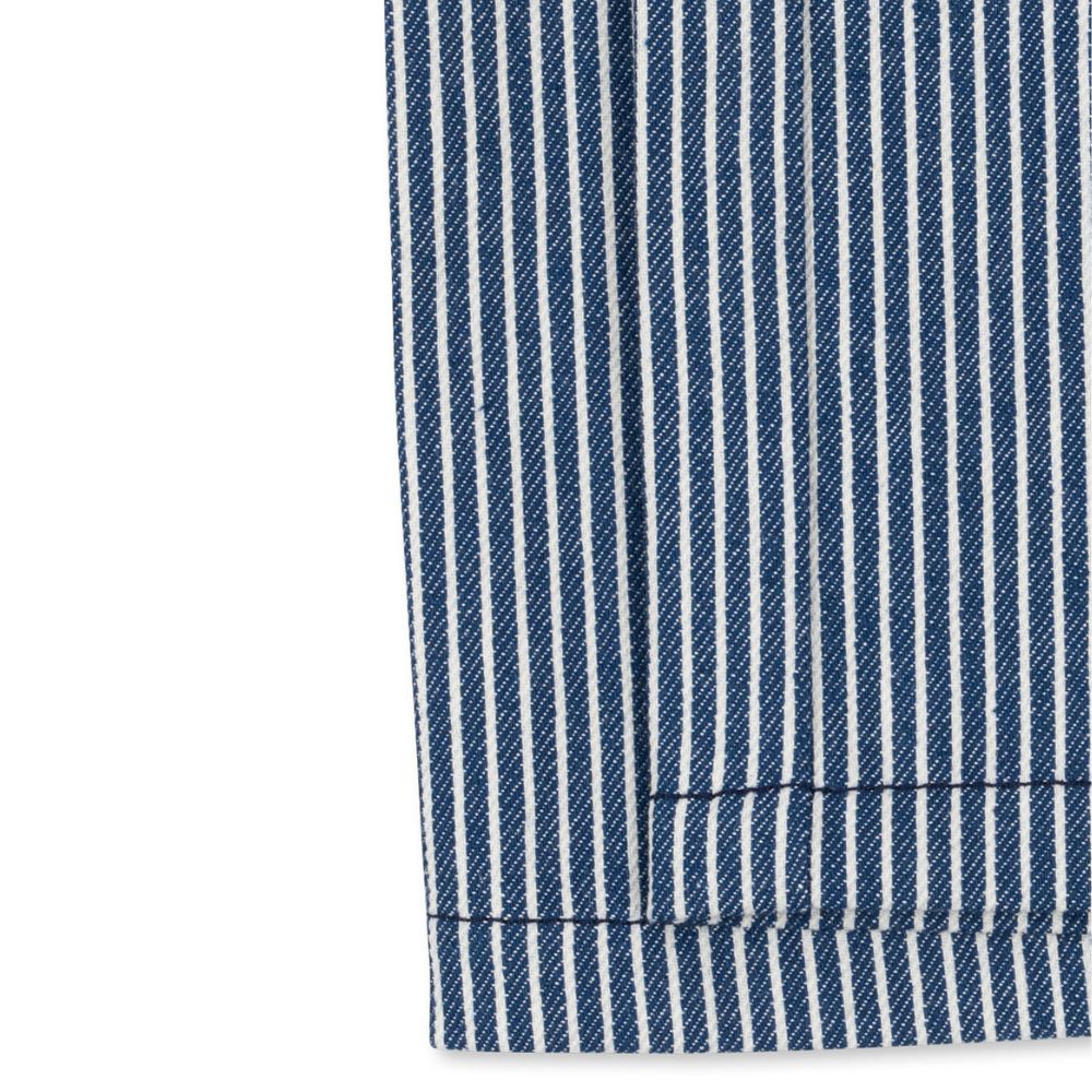 Konges Slojd Spodnie dziecięce tkane Luc Blue Stripe