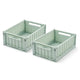 Liewood Pojemnik do przechowywania Weston Light Peppermint S