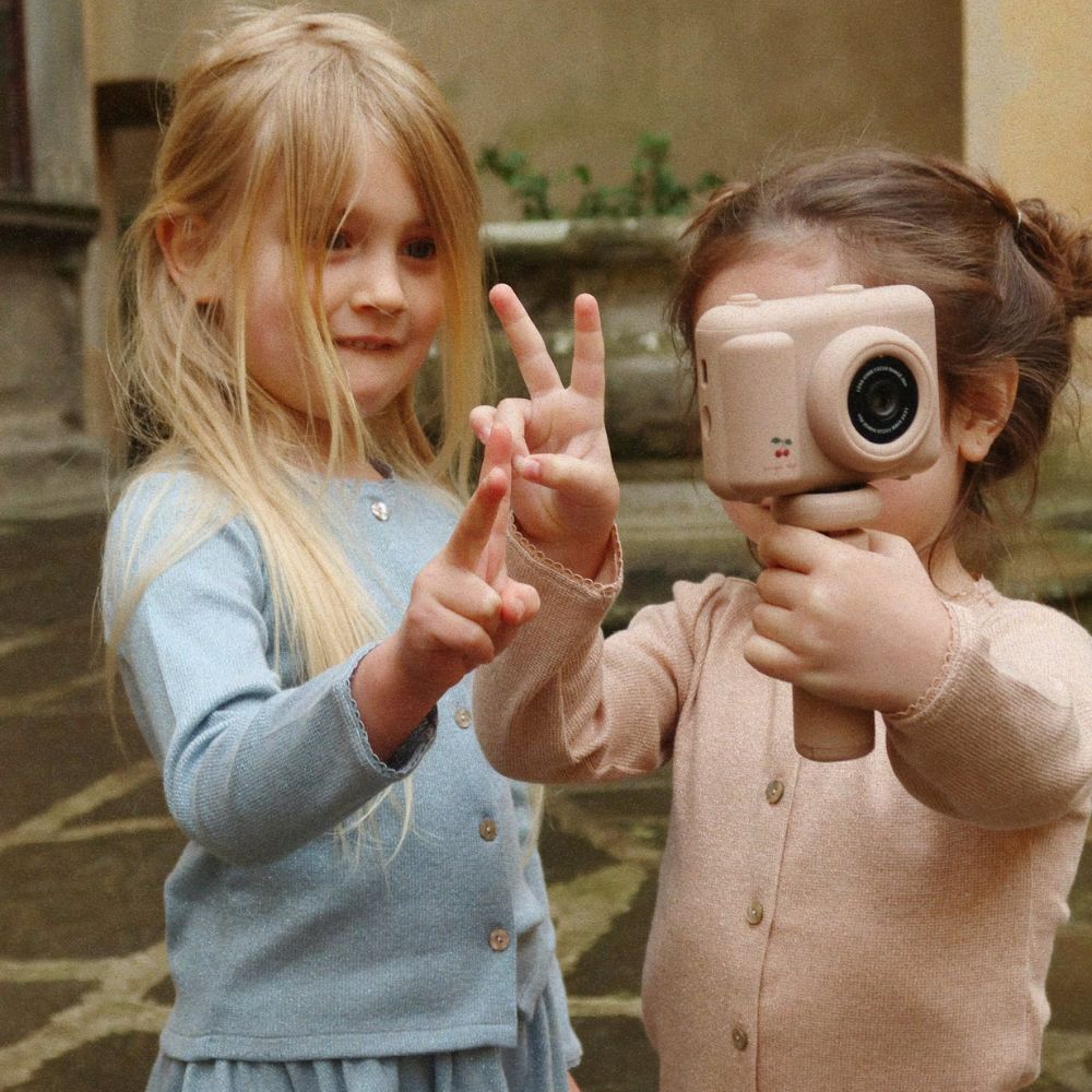 Konges Slojd Sweter dla dziewczynki zapinany Roli Sleet