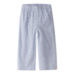Lil’ Atelier Spodnie dziecięce dla dziewczynki szerokie Zen Blue NMFTESSIE