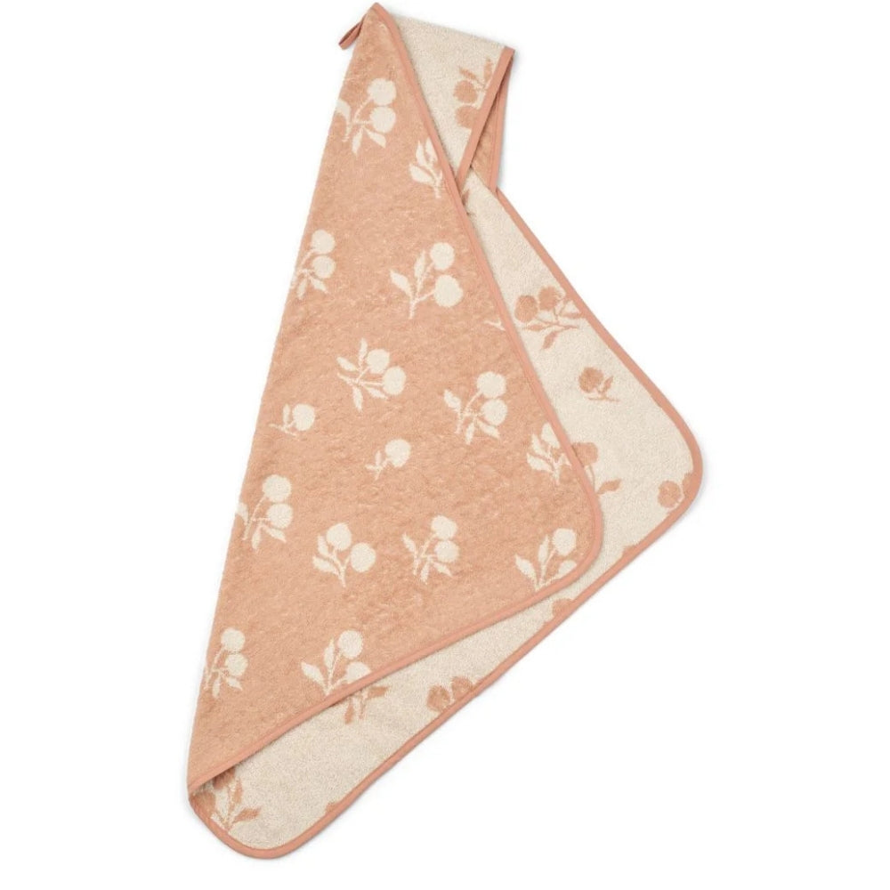 Liewood Ręcznik dla niemowlaka Alba Peach Sea Shell