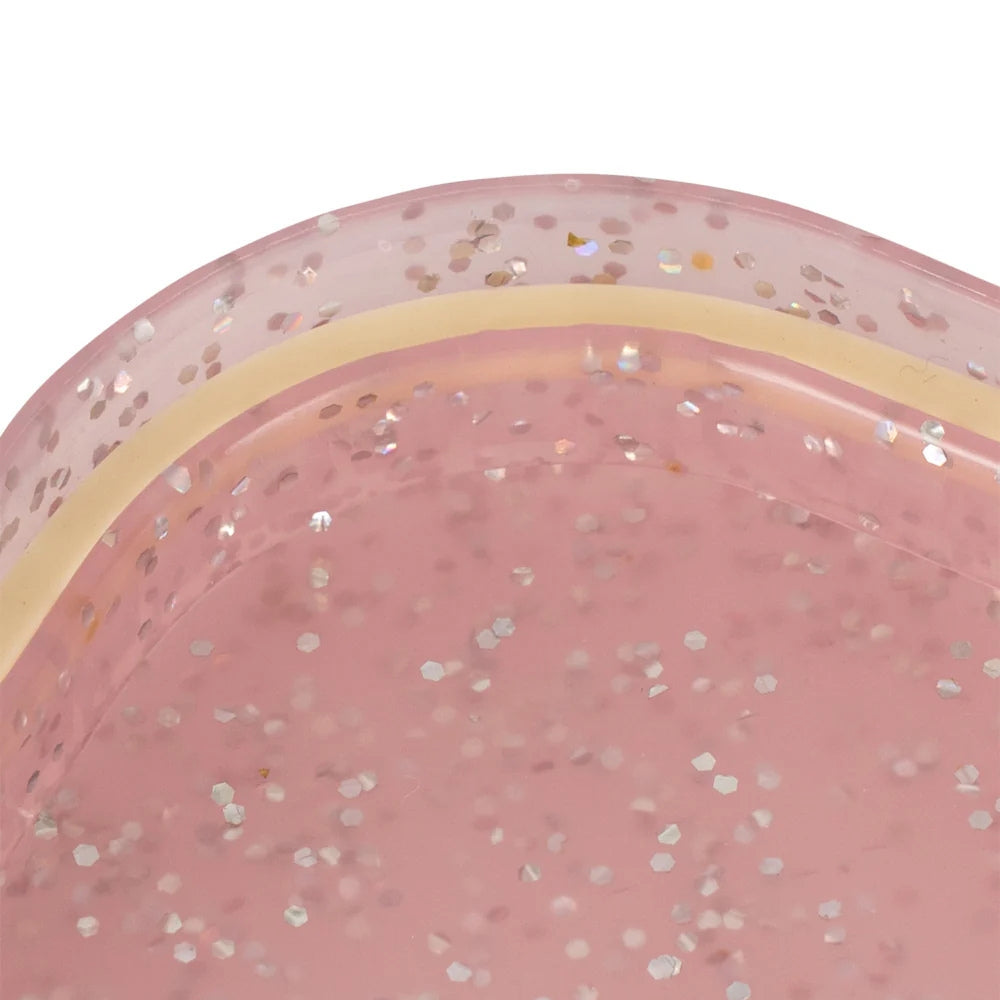 Konges Slojd Lunchbox brokatowy Cherry glitter