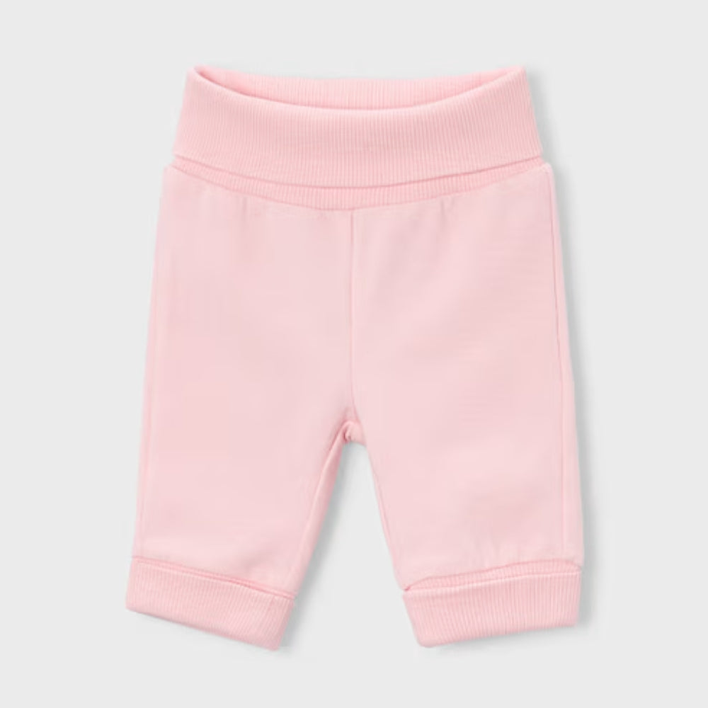 Mayoral Komplet dla niemowlaka 3-częściowy dresowy z bluzą, spodniami i koszulką Baby Pink