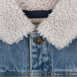 Konges Slojd Kurtka dżinsowa dla chłopca Magot Denim Blue