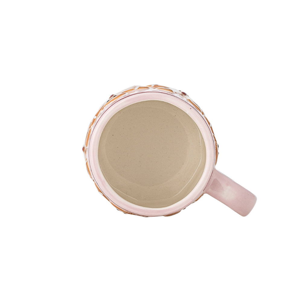Bloomingville Kubki z kamionki Binna Rose zestaw 4 szt
