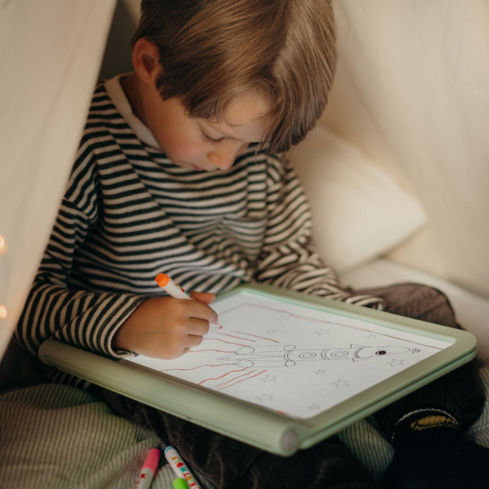 Kidywolf Tablet do rysowania dla dzieci Kidydraw-Pro podświetlany dwustronny