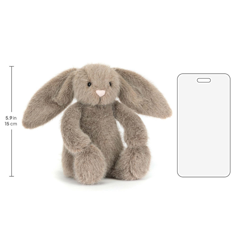 Jellycat Przytulanka Króliczek Fluffet szary 18cm
