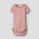 Lil' Atelier Body niemowlęce dla dziewczynki slim Misty Rose NBFFALINA