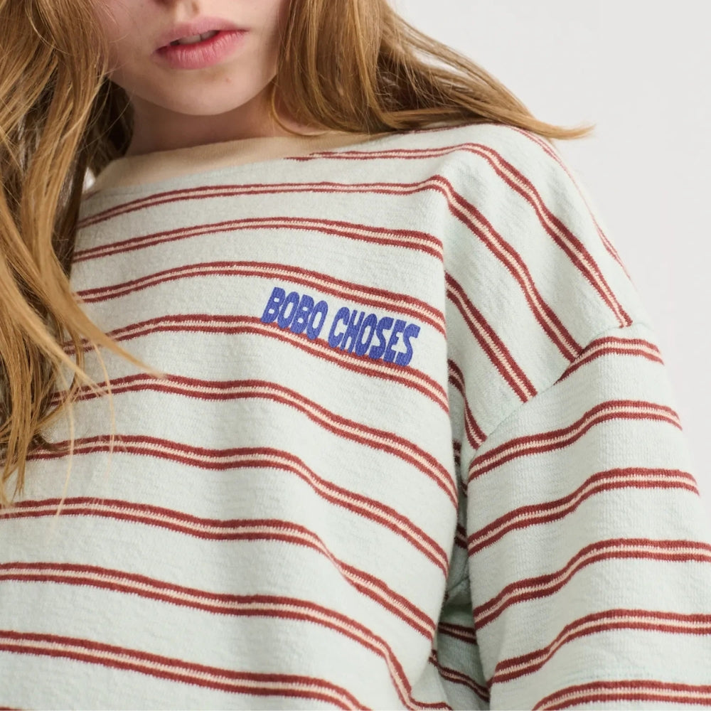 Bobo Choses Koszulka dziecięca z krótkim rękawem Stripes