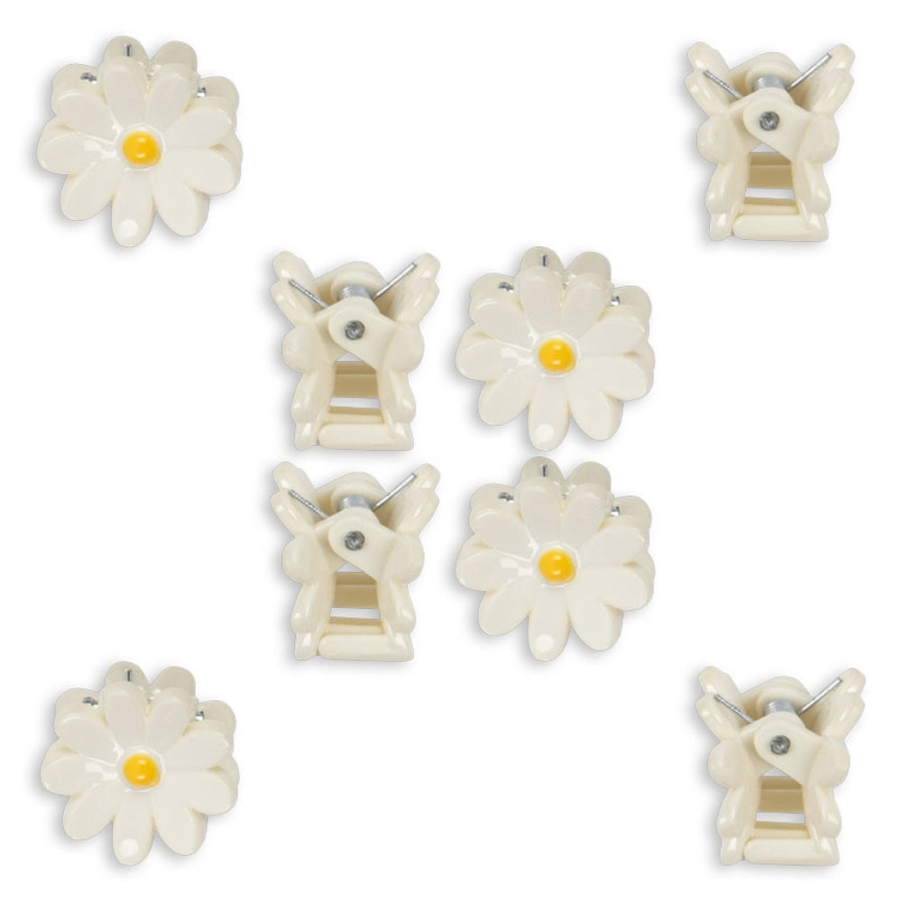 Konges Slojd Spinki do włosów dla dziewczynki Daisy Antique White