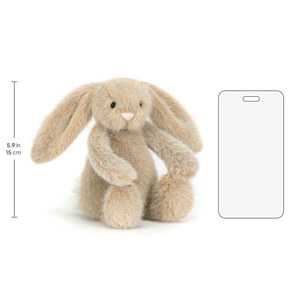 Jellycat Przytulanka Króliczek Fluffet Oat 18cm