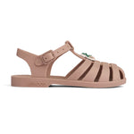 Liewood Sandały dziecięce z przypinkami Bre Peach / Dark rose