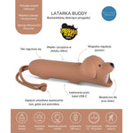 Rabbit & Friends Latarka dla dzieci Pies BUDDY