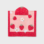 Mayoral Ręcznik kąpielowy z kapturem dla niemowlęcia Red