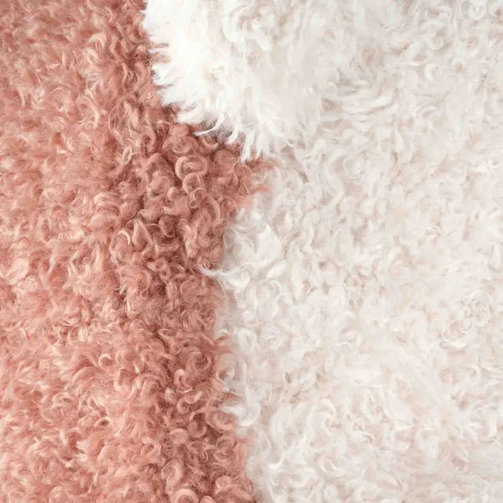 Wigiwama Pufa dziecięca miękka Yeti Beanbag Blush