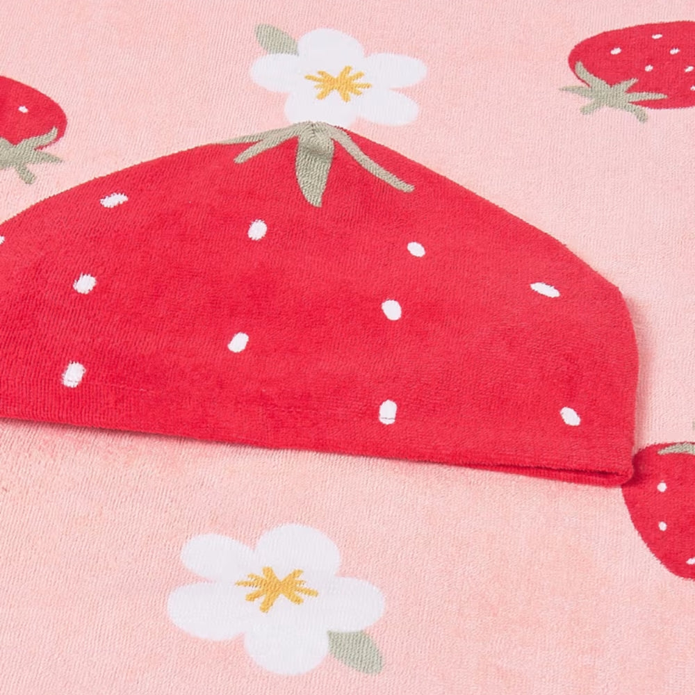 Mayoral Ręcznik kąpielowy z kapturem dla niemowlęcia Red