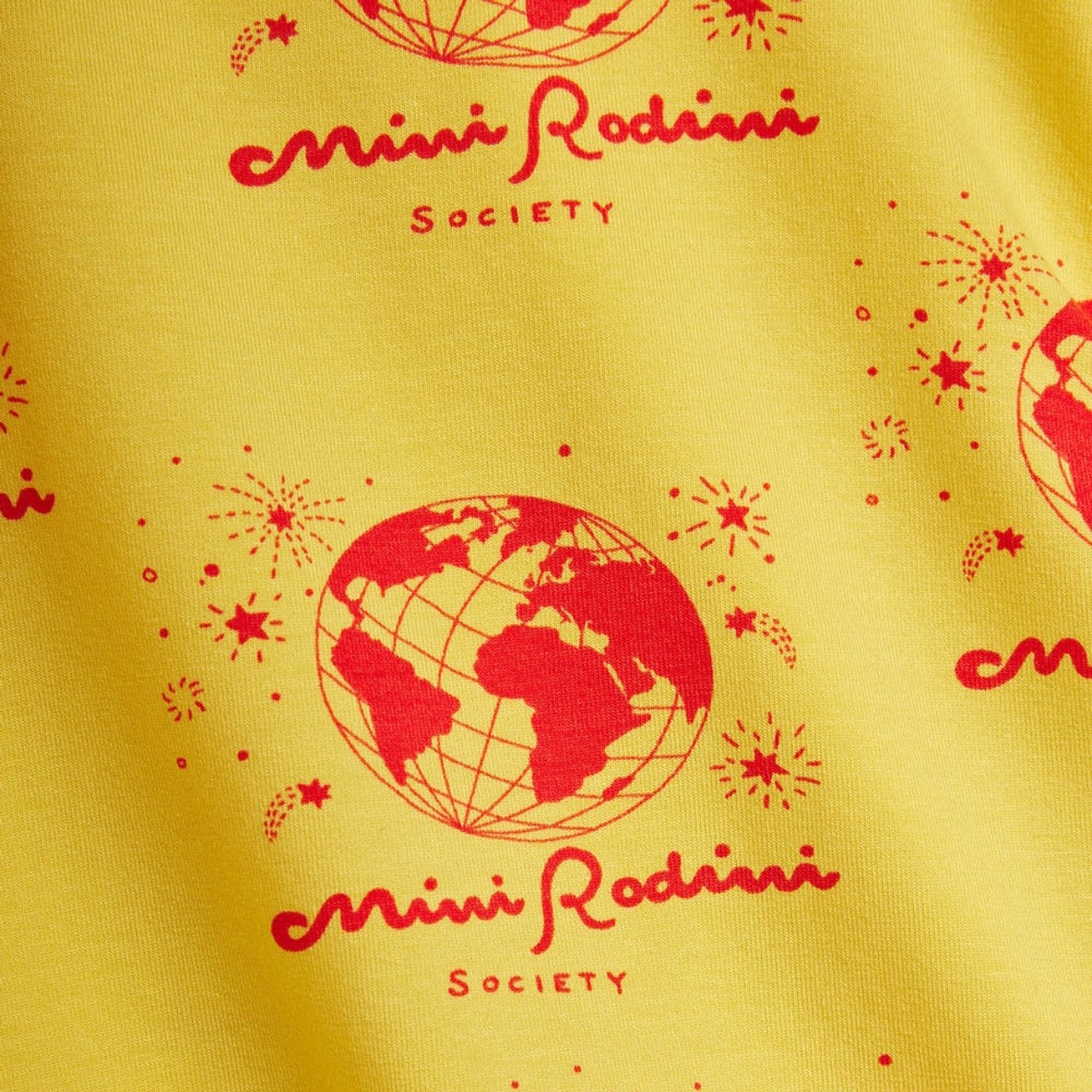 Mini Rodini Spodnie dziecięce Society Yellow