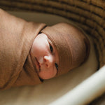 Yarnami by Poofi Zestaw merino Cozy dla niemowlaka cynamonowy