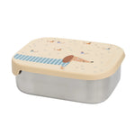 The Cotton Cloud Lunchbox dziecięcy ze stali nierdzewnej z wyjmowanymi przegrodami Teckel