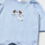 Mayoral Zestaw 2 pajacyków dla noworodka Błękit