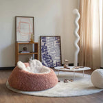 Wigiwama Pufa dziecięca miękka Yeti Beanbag Blush